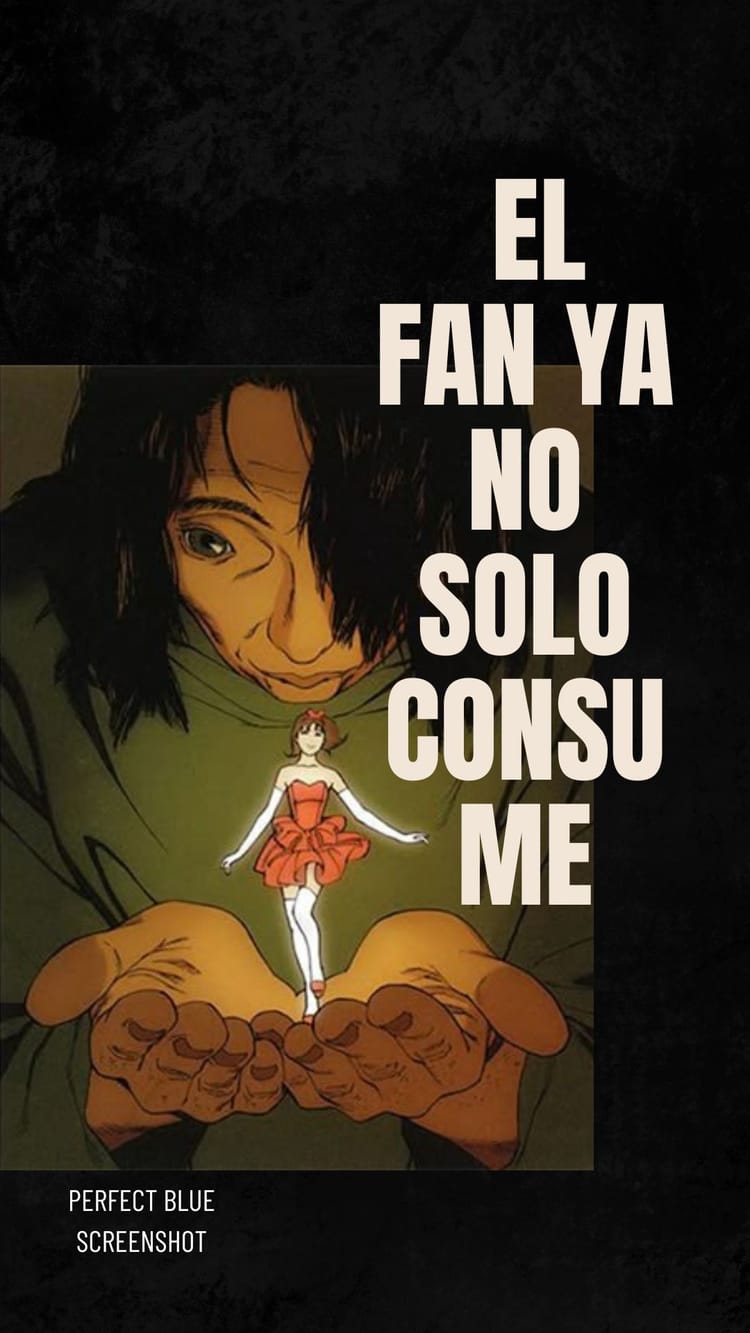 Screenshot de película Perfect Blue (1997) de Satoshi Kon Fuente: Mutamag.com